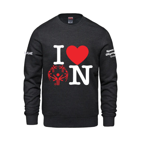 Vault Unisex I Heart ON Printed Crewneck Thumbnail