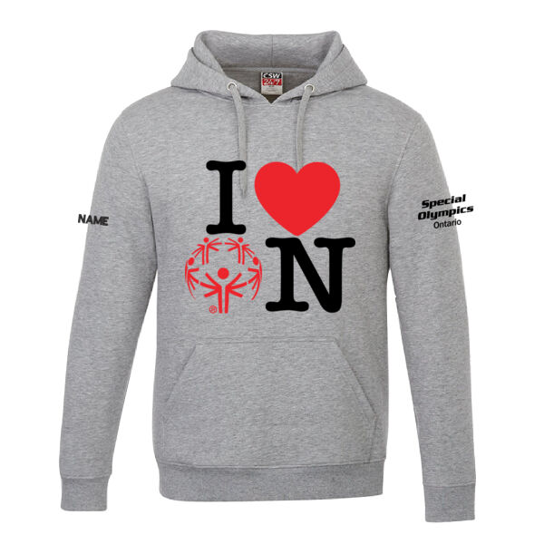 Vault Unisex I Heart ON Printed Hoodie Thumbnail