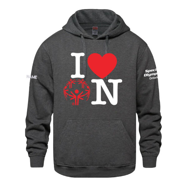 Vault Unisex I Heart ON Printed Hoodie Thumbnail