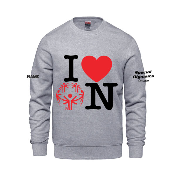 Vault Youth I Heart ON Printed Crewneck Thumbnail
