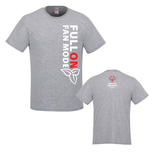 Parkour Youth Full ON Fan Mode Printed Performance T-Shirt Thumbnail