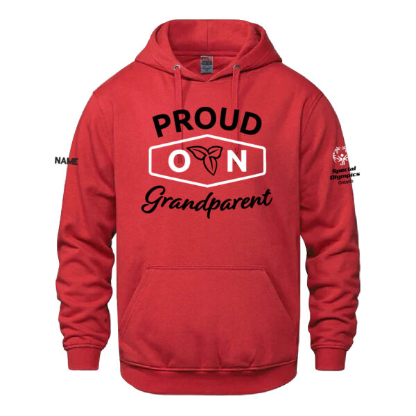 Vault Unisex Proud Grandparent Printed Hoodie Thumbnail