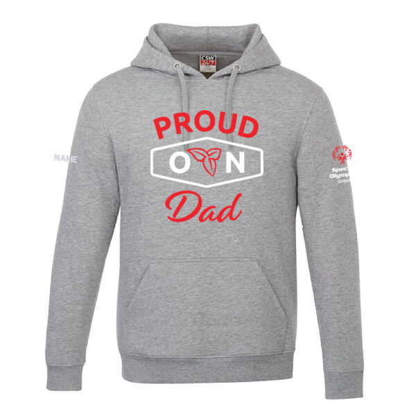 Vault Unisex Proud Dad Printed Hoodie Thumbnail