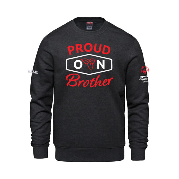 Vault Youth Proud Brother Printed Crewneck Thumbnail